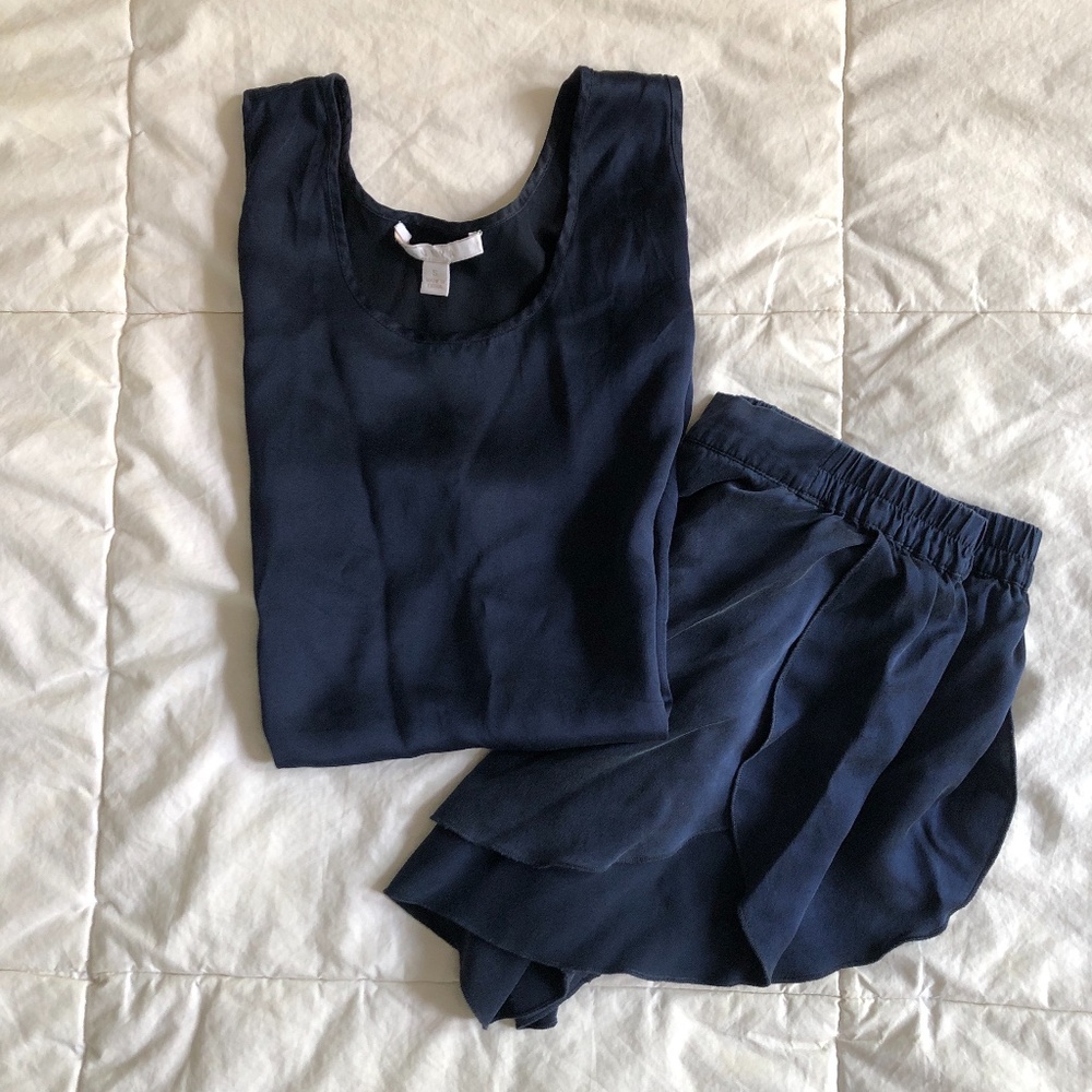 Lunya Washable Silk Set, Size Small